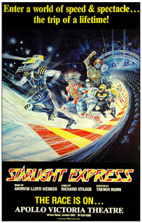 Starlight Express poster, 1984 (London Production)