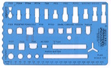 Lighting Stencil: Theatre Projects 1:25 Plan