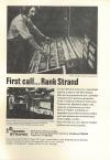 Rank Strand Advert from Drama magazine, Autumn 1972