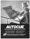 Advert - Skirpan Autocue (Theatre Design & Technology