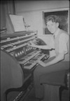 [13] John Gray at the Light Console at Her Majesties Theatre