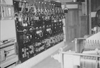 Photo: Studio DC power switching and voltage control was in use when the site was a film studio the ac/dc convertors are in the front right. output was about 2000 amps 110 volts