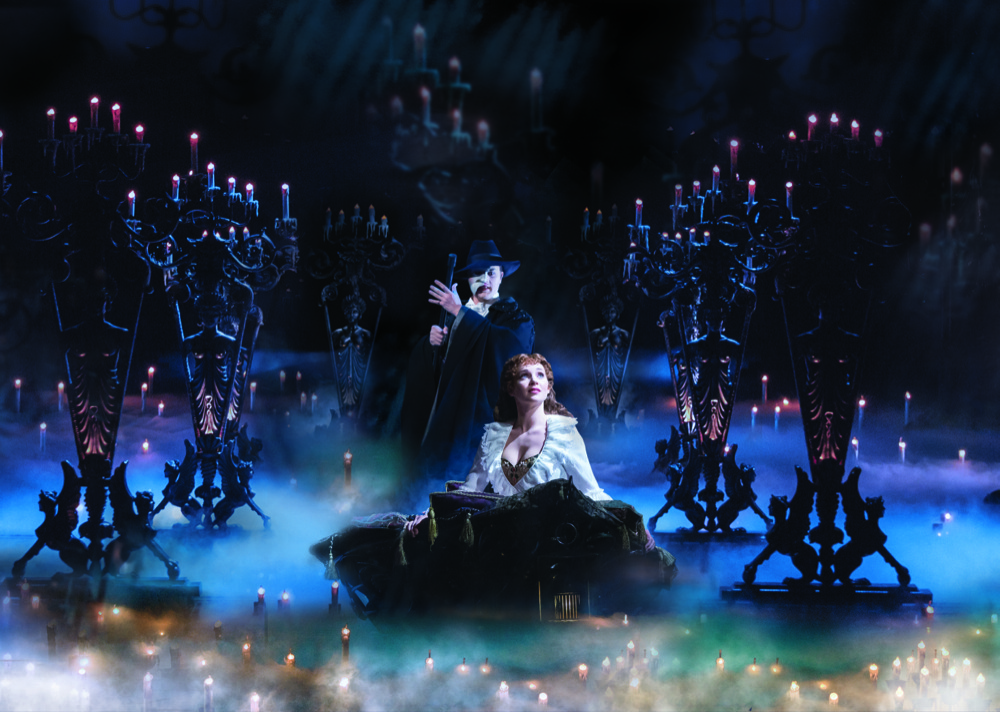 theatre stage lighting design phantom